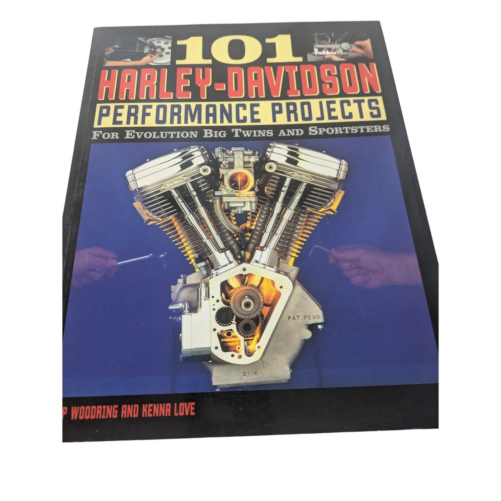 101 Harley Davidson Performance Projects‎ Book Evolution Big Twins Sportsters